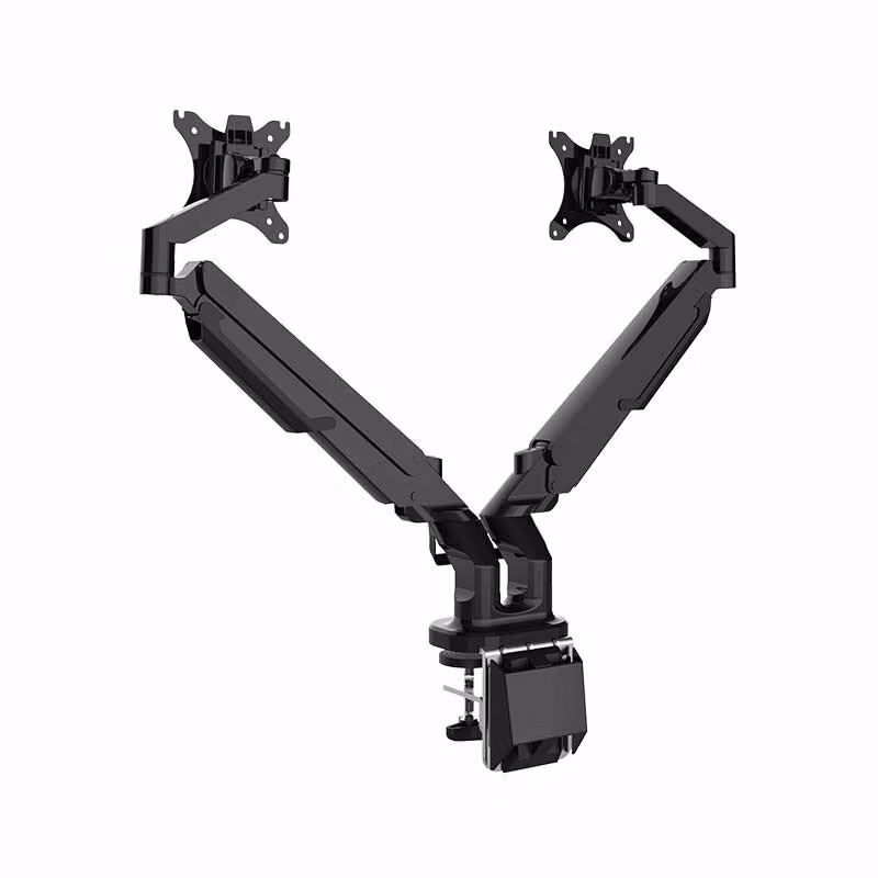 Monitorarm EASY för 2 skärmar, svart