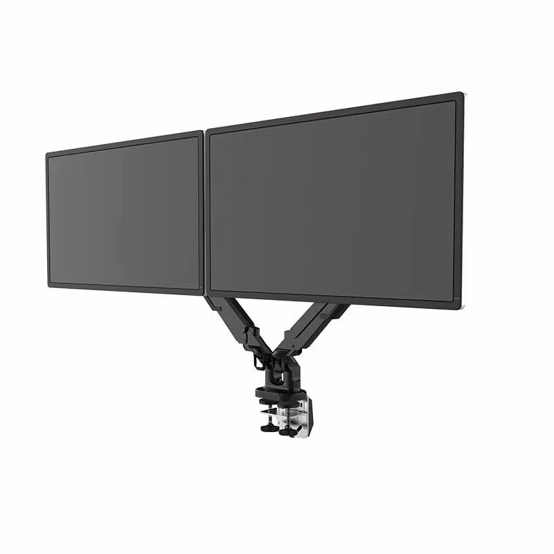 Monitorarm EASY för 2 skärmar, svart