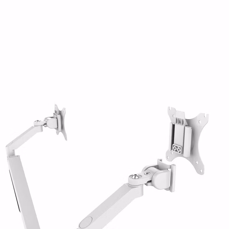 Monitorarm EASY för 2 skärmar, vit