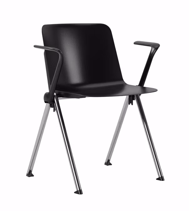 Konferensstol Vittoria med armstöd