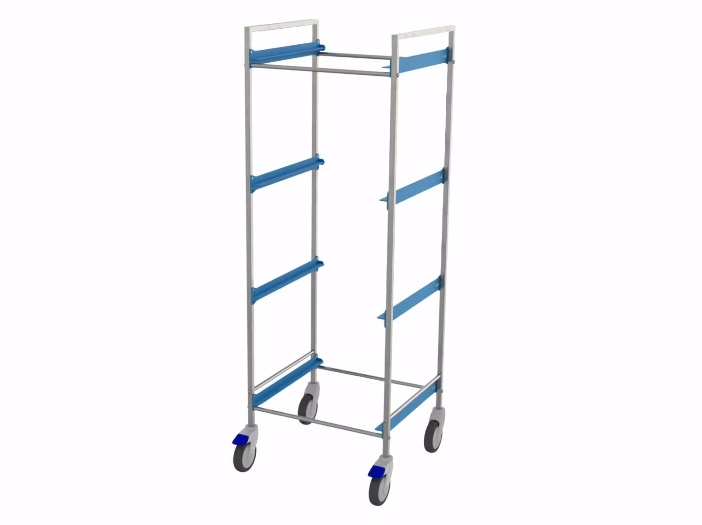 Diskkorgsvagn hög 50x50cm