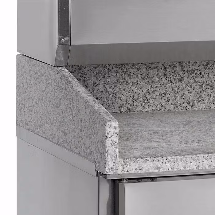 Pizzakylbänk PT1200, 2 dörrar och kylränna