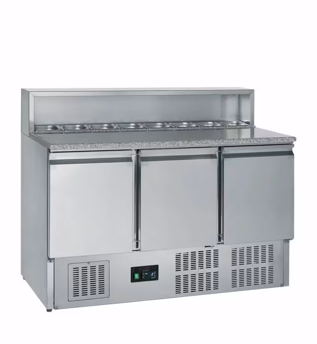 Pizzakylbänk GP93, 3-dörrar