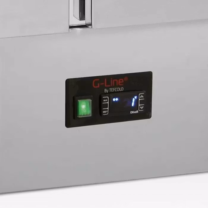 Saladette kylbänk 260L GSS20, 2 dörrar