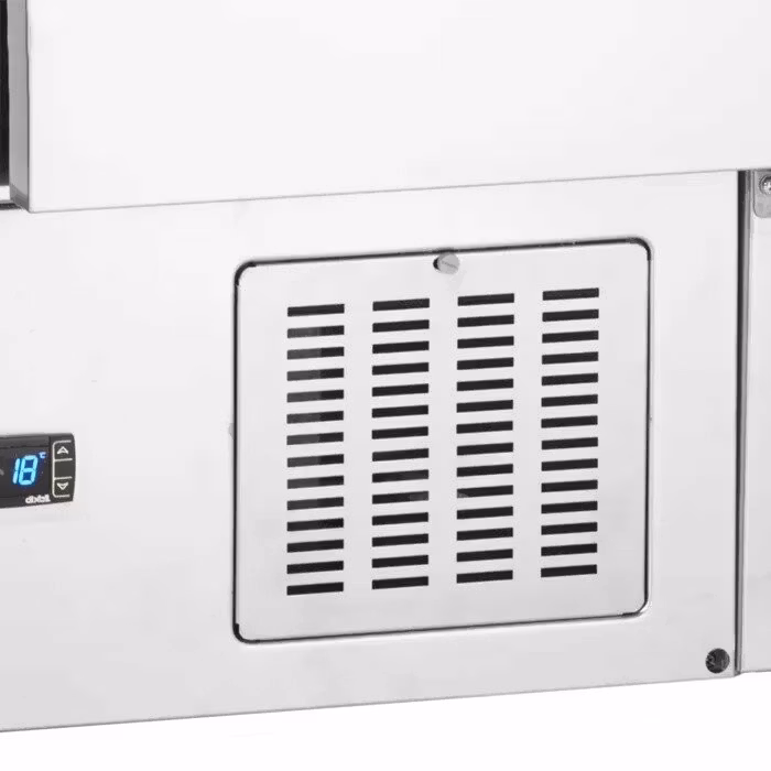 Saladette kylbänk 260L GS92, 2 dörrar