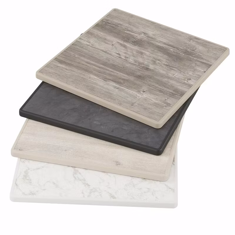 Fyrkantig utomhusskiva 70x70cm