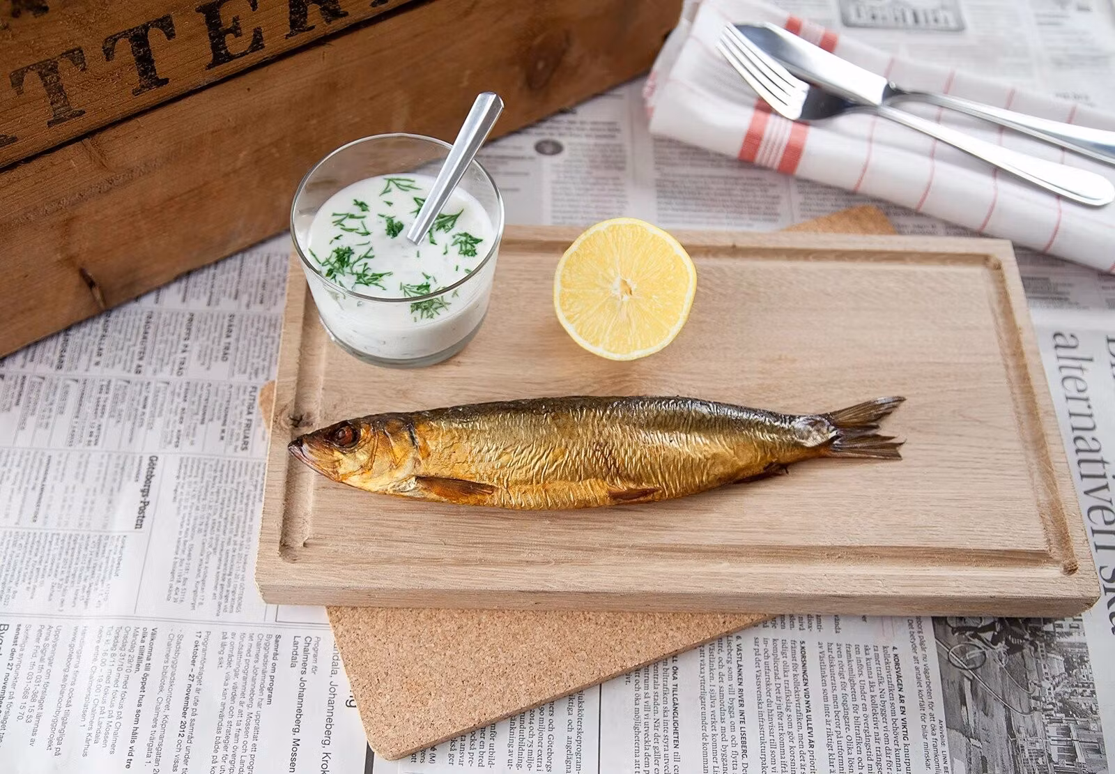 Planksteksunderlägg 4 st, kork