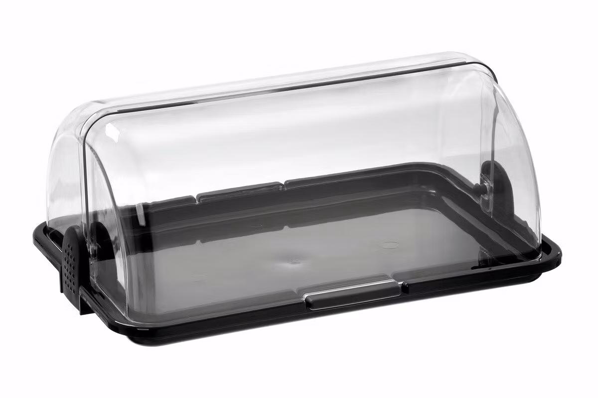 Buffédisplay svart, stor