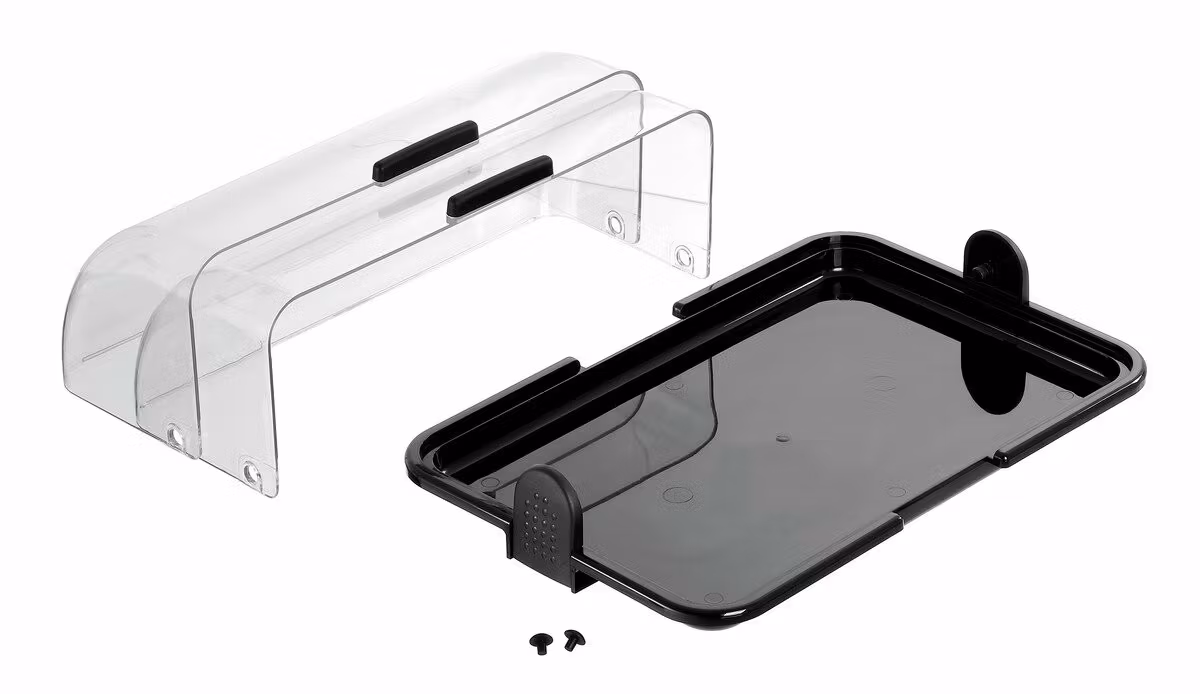 Buffédisplay svart, stor