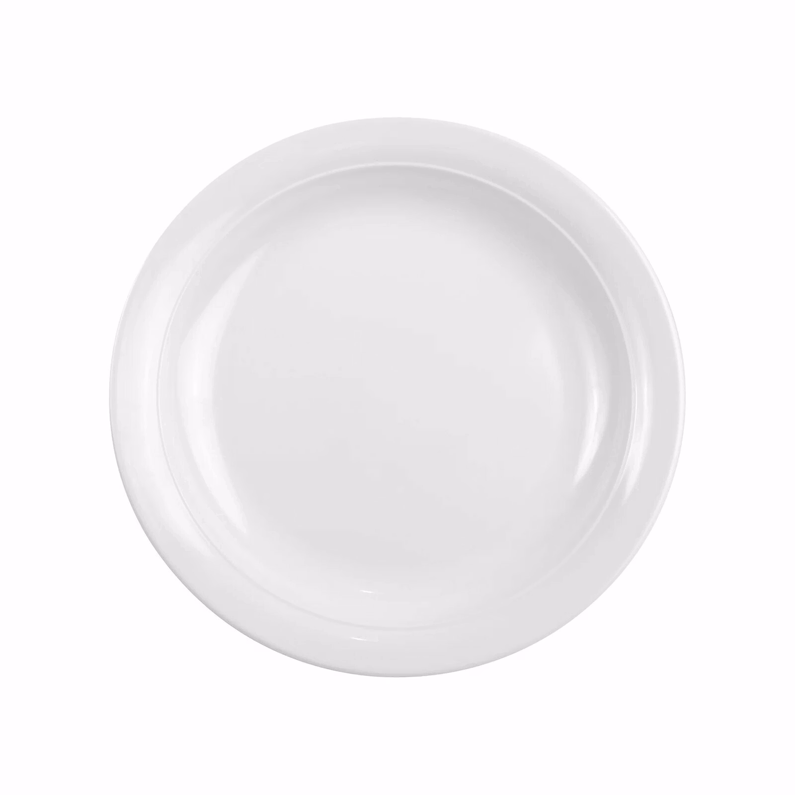 Tallrik flat Ø 26 cm Melamin, 9-pack