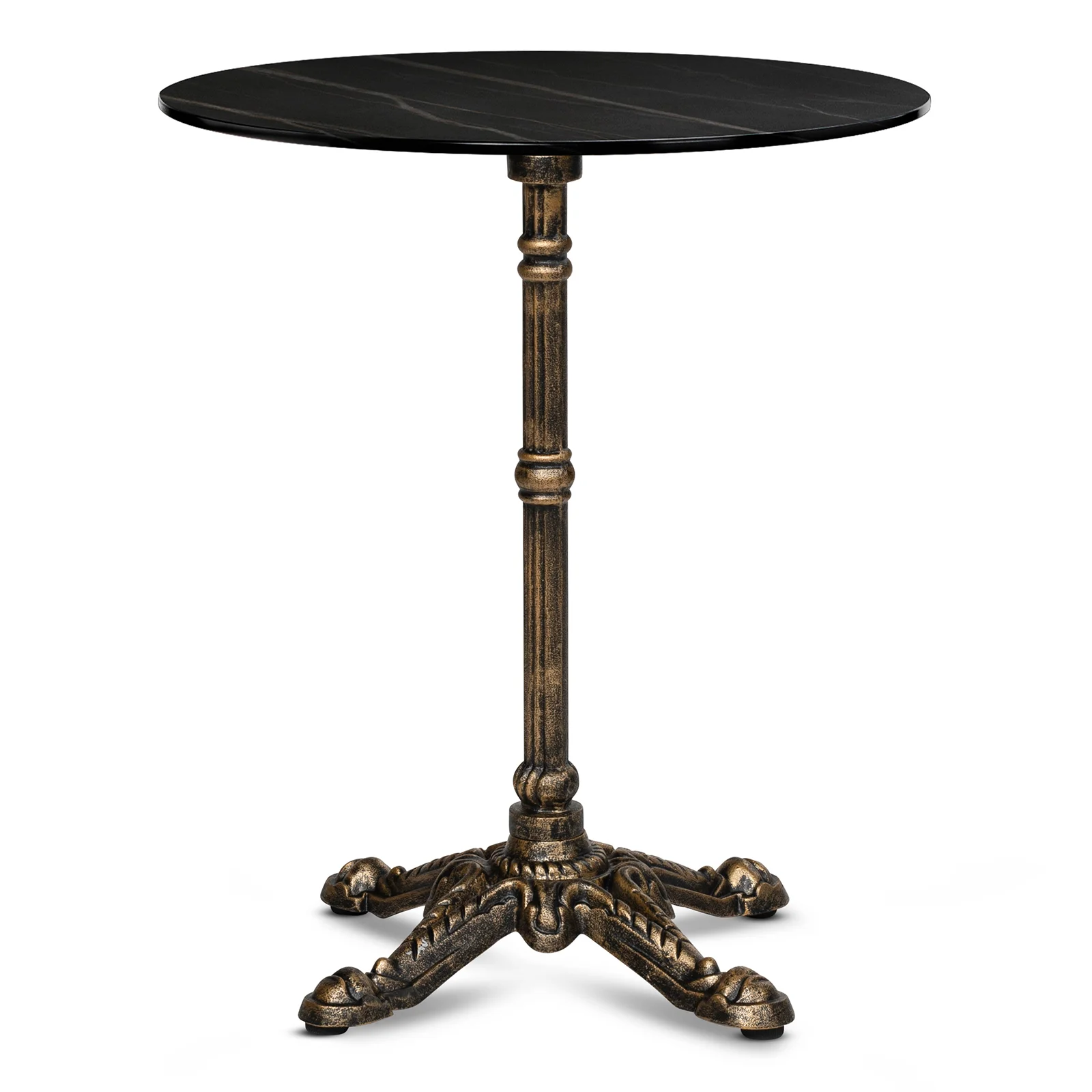 Bordsskiva Sten Ø 60 cm, Svart