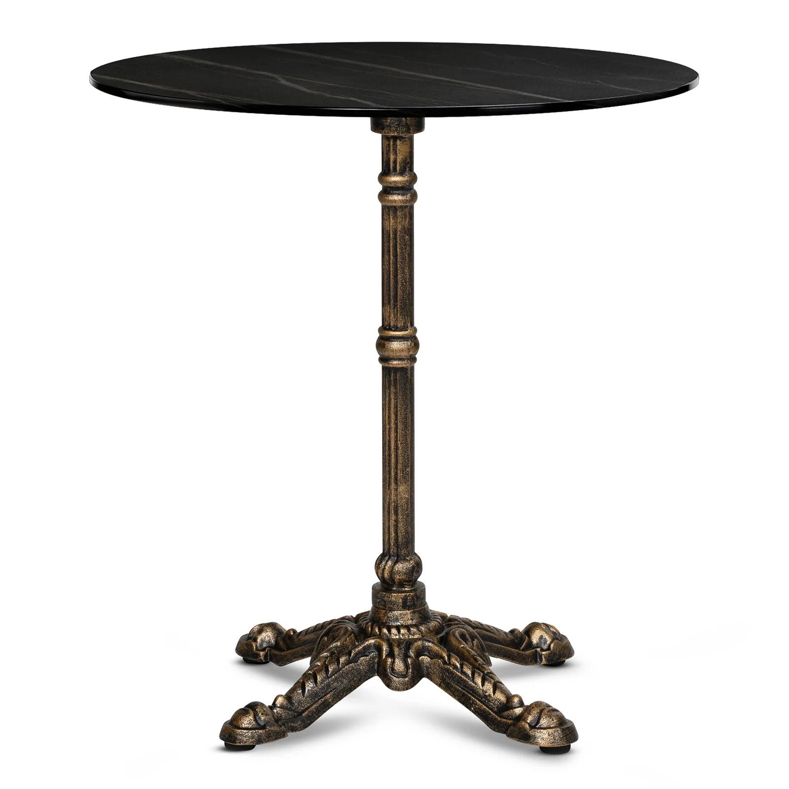 Bordsskiva Sten Ø 70 cm, Svart