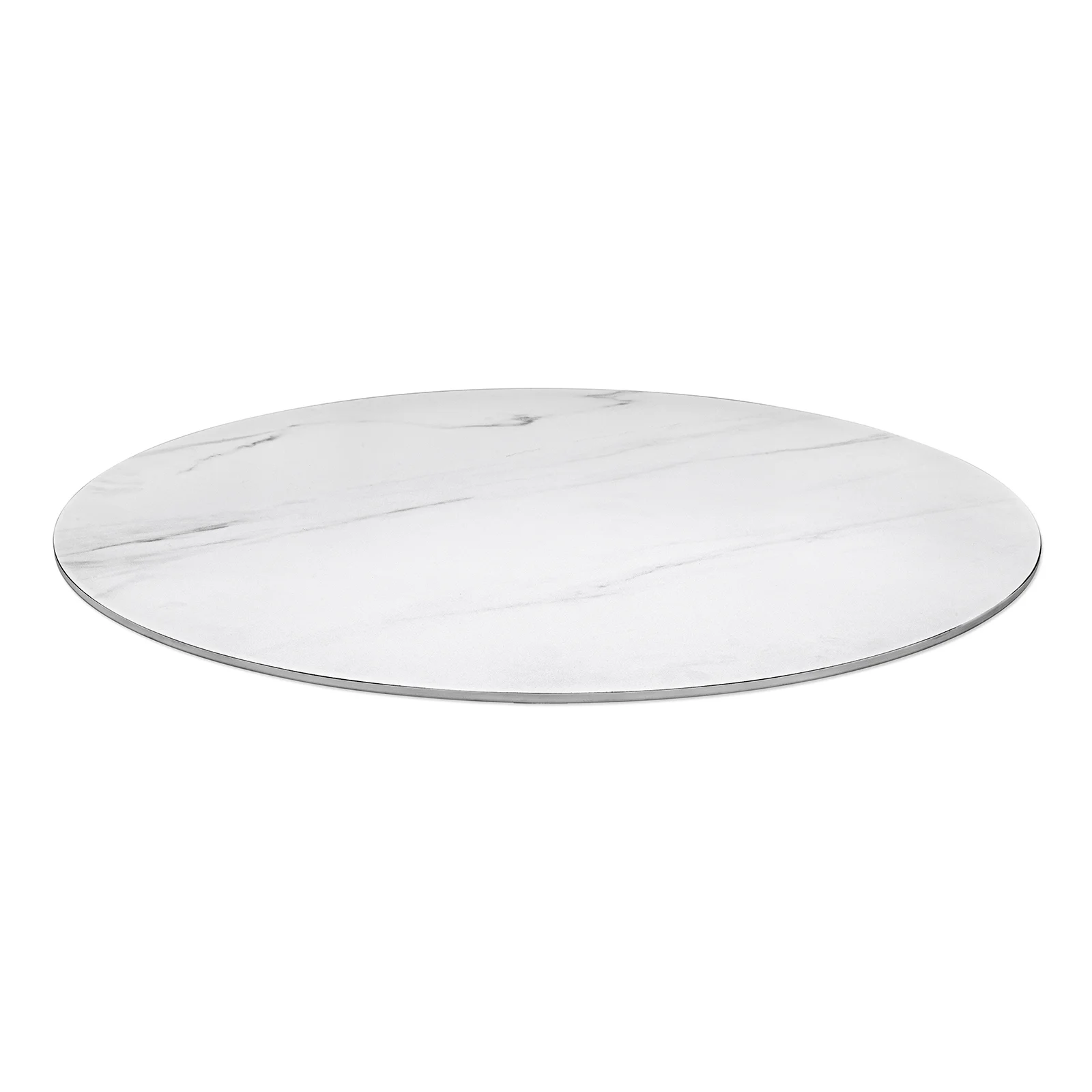 Bordsskiva Sten Ø 70 cm, Vit
