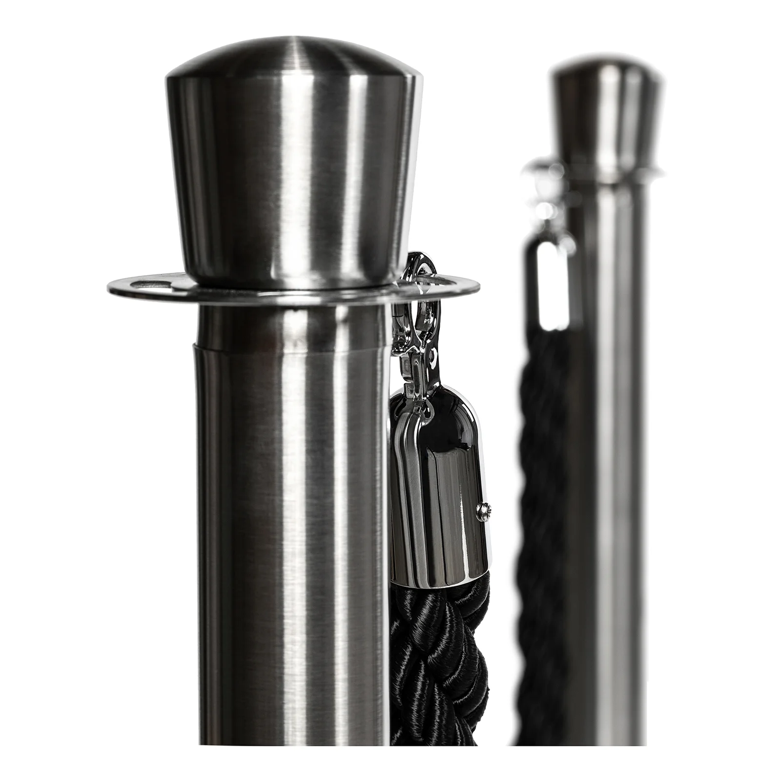 Köstolpe Silver, 2 stolpar+1 svart rep