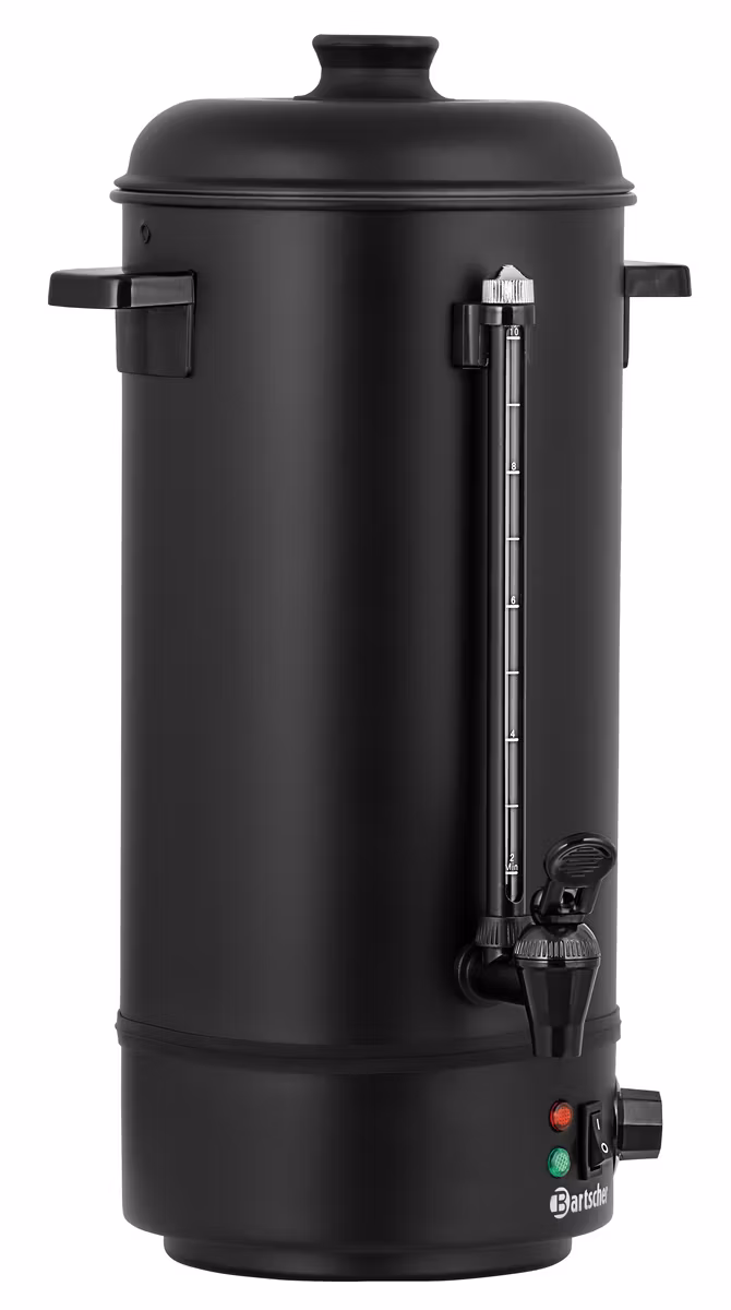 Hetvattenskokare 10L, svart