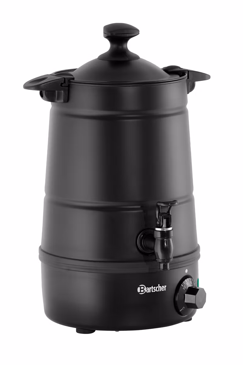 Hetvattenskokare 5L, svart