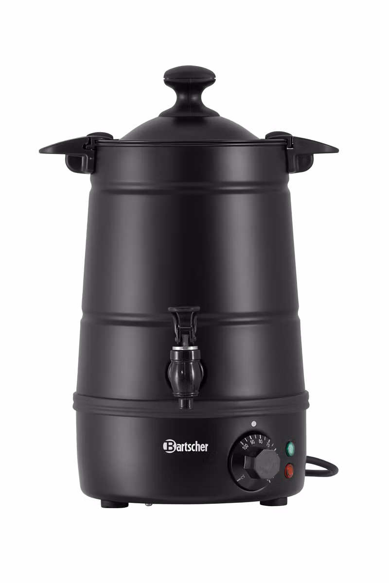 Hetvattenskokare 5L, svart