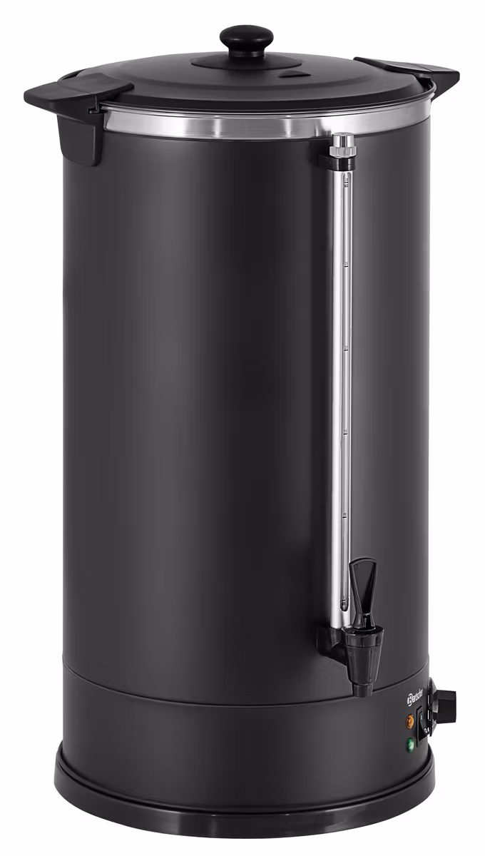 Hetvattenskokare 28L, svart