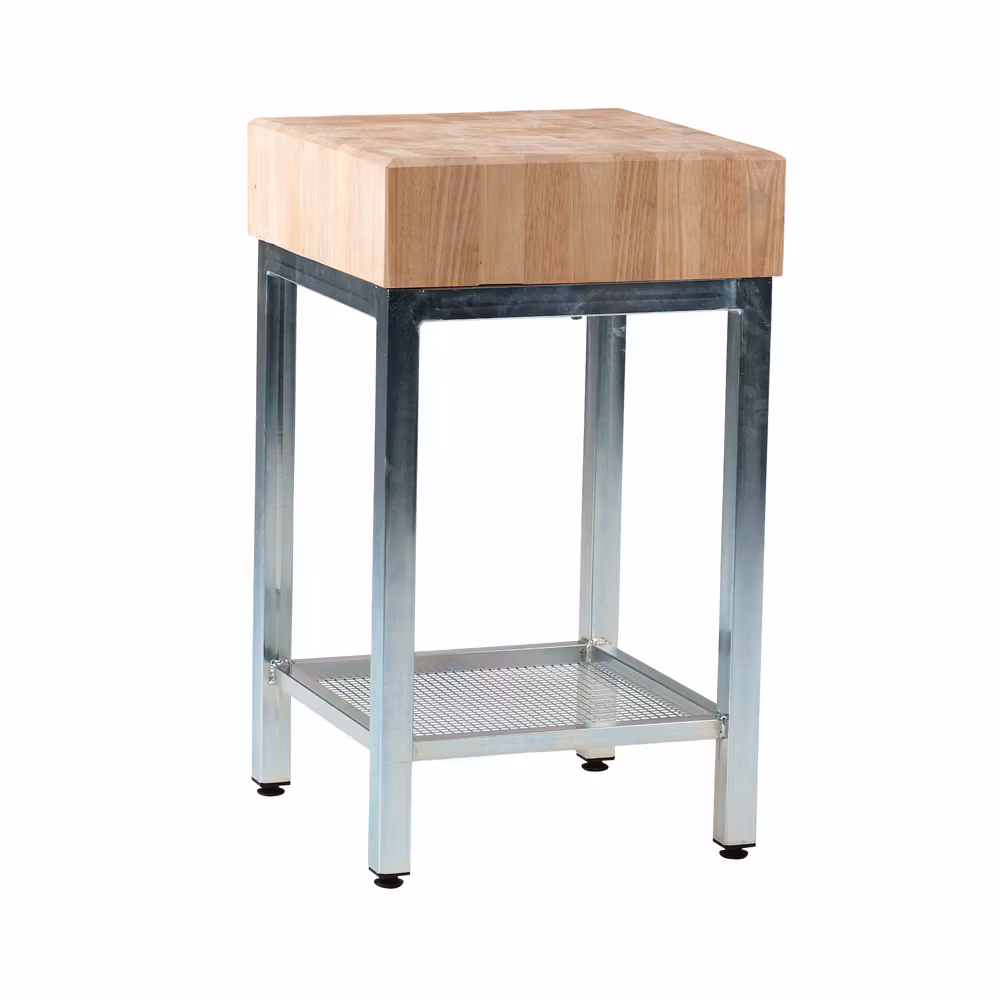 Skärkubb 50x40x14 mm, rostfritt underrede
