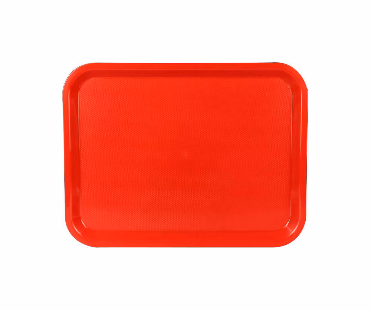 Cafébricka Ljusröd 36x28cm, plast