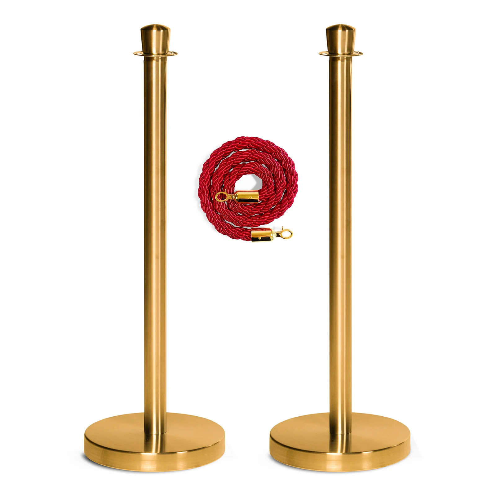 Köstolpe Guld, 2 stolpar + 1 rött rep