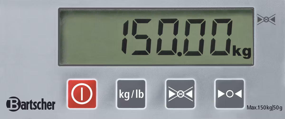 Digitalvåg, 150Kg, 50g