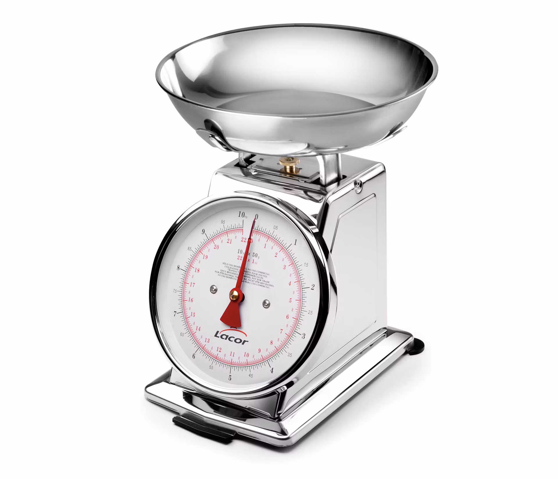 Mekanisk våg med skål, 5kg, 20g