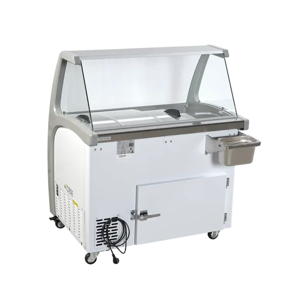 Skopglassdisk SIC6WB, 6 glasskantiner