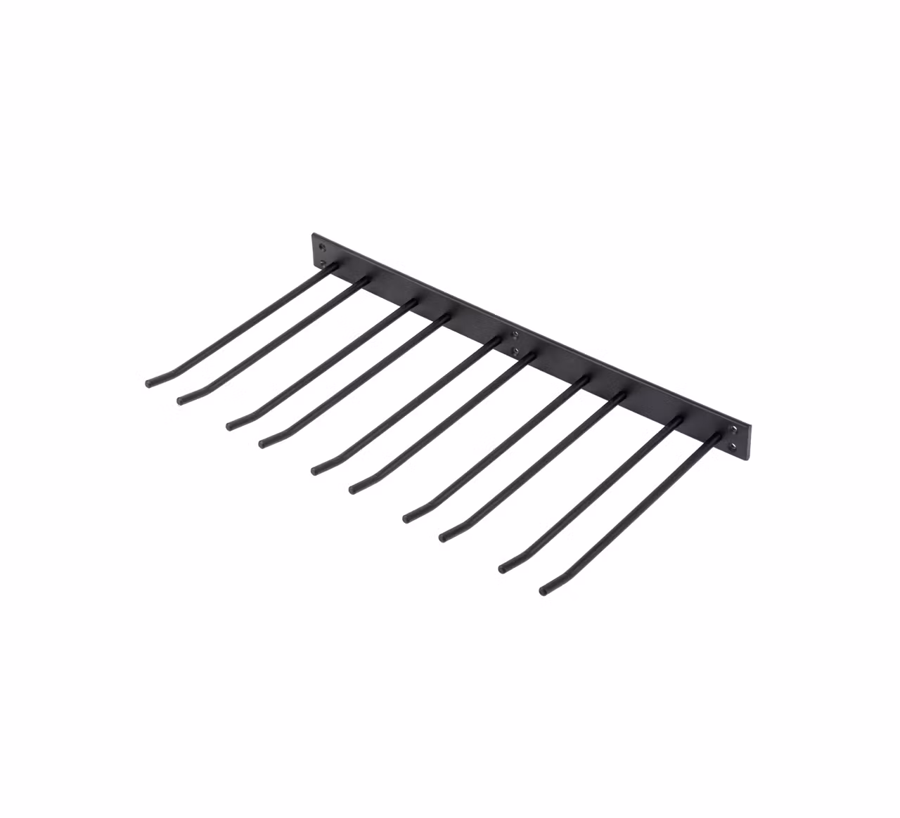 Glashängare Lido Vägg 300 Svart Struktur