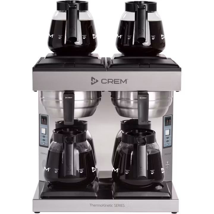 Kaffebryggare Crem DA-4, 2x1.8L TK