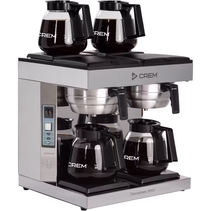 Kaffebryggare Crem DA-4, 2x1.8L TK