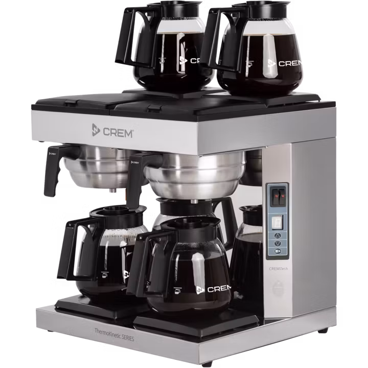Kaffebryggare Crem DA-4, 2x1.8L TK