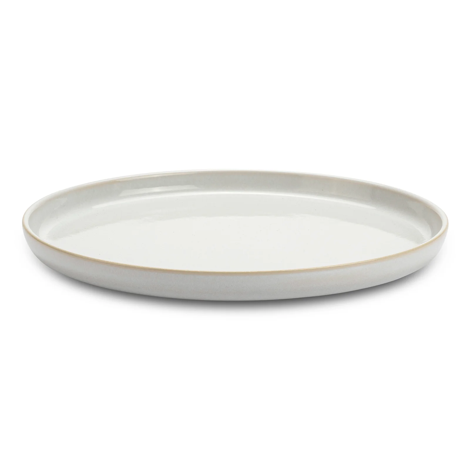 Tallrik flat Ø 28 cm Denver Vit, 6-pack
