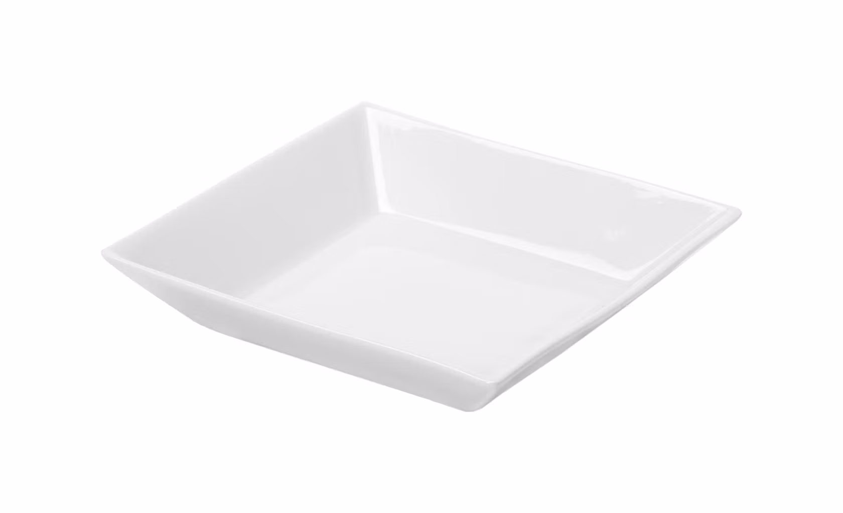 Tallrik djup 22x22 cm Quadro, 6-pack