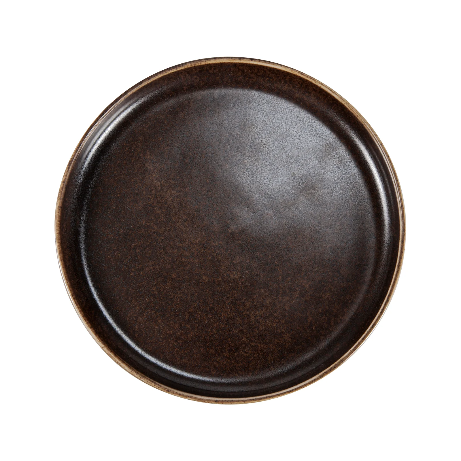 Tallrik flat Ø 21 cm Rhea, med kant, 4st