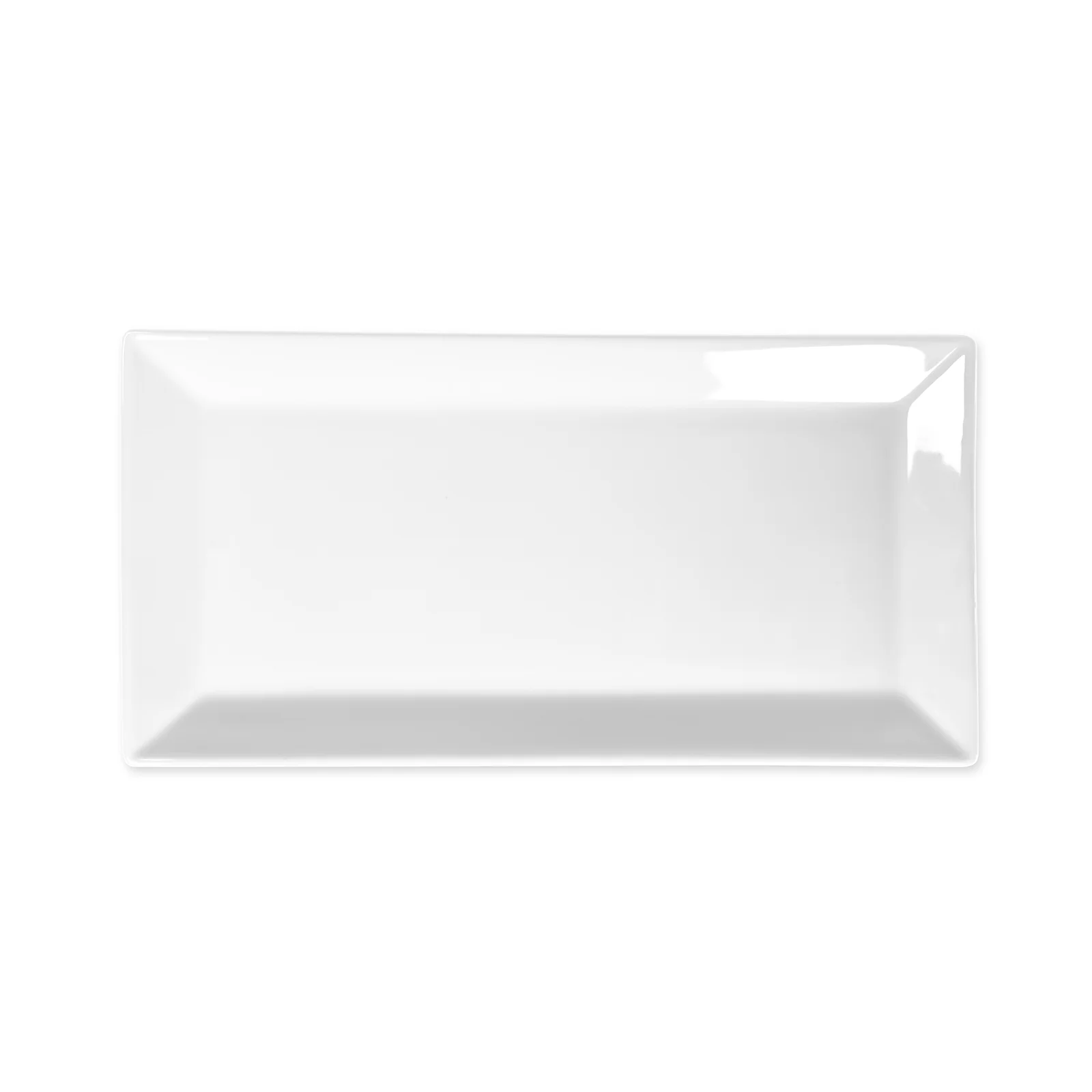 Tallrik flat 36x18cm Quadro