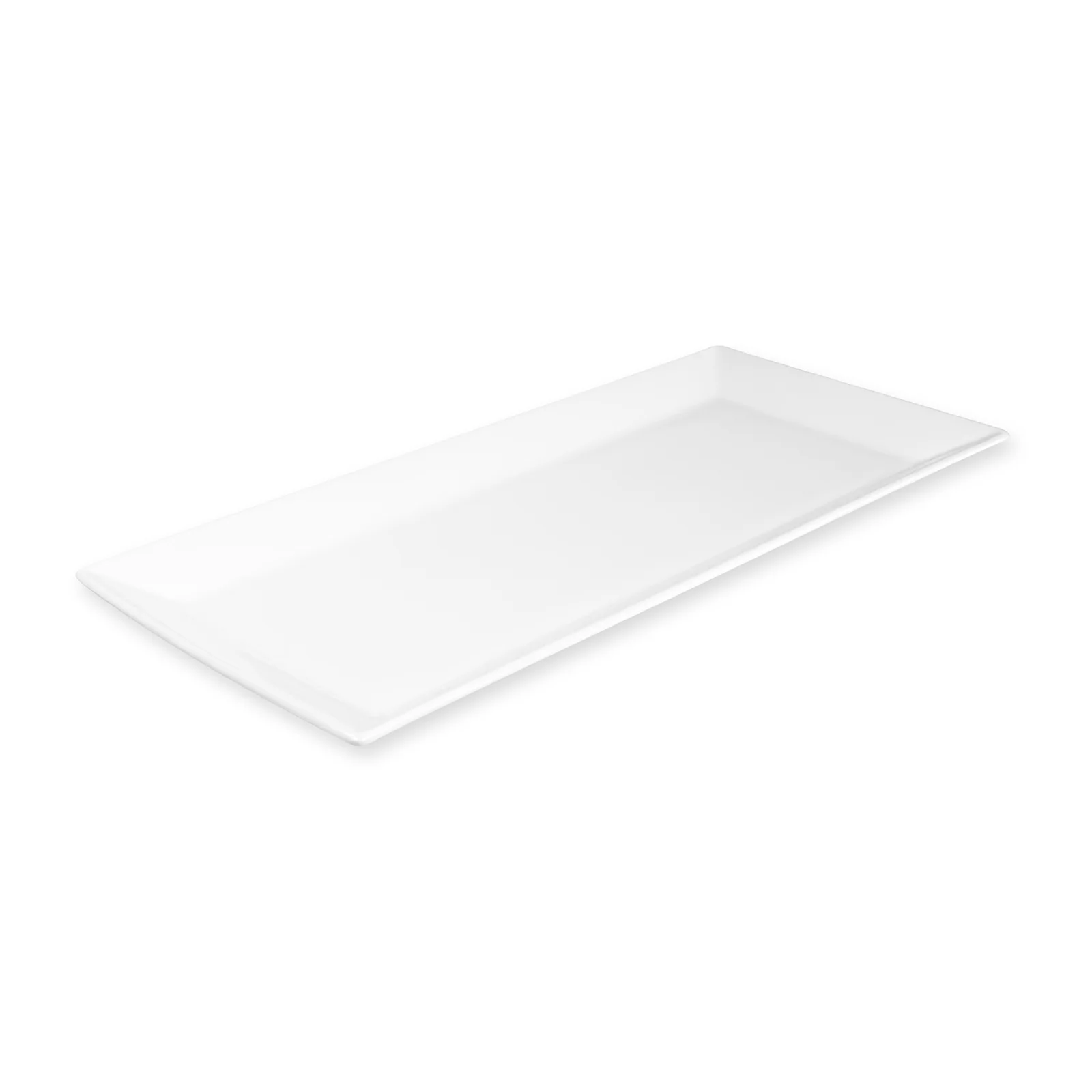 Tallrik flat 36x18cm Quadro