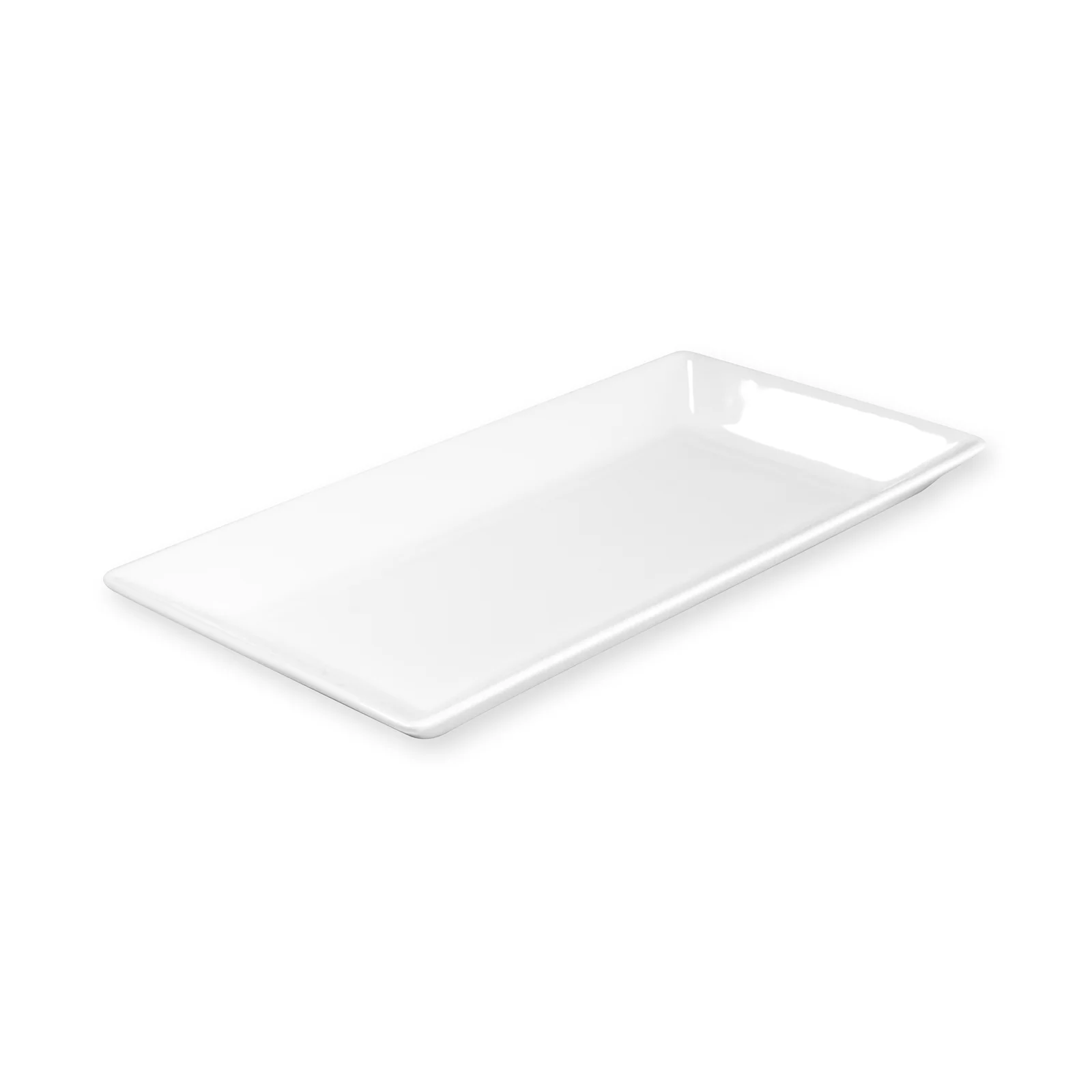 Tallrik flat 26,5x15,5 cm Quadro, 4st