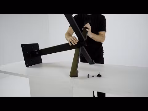 Bordsstativ Rockless Bar, H108, Svart