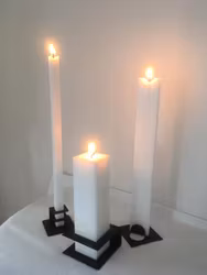 Divineljus, vit 40 cm