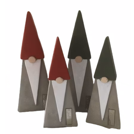 Tomte Alfred grön liten