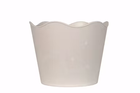 Kruka Wave Kalk Ø23