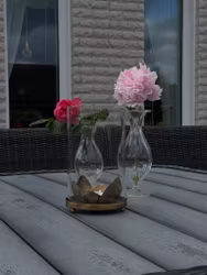 Ljuslykta Blomster G.Brun