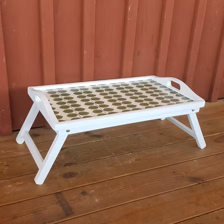 Brickbord/picknickbord "Kaffe på sängen"