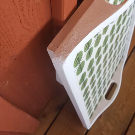 Brickbord/picknickbord "Kaffe på sängen"