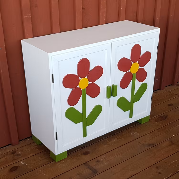 Skåp "Blomman"
