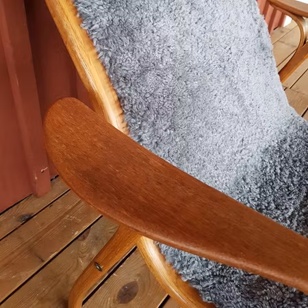 Laminofåtölj Yngve Ekström "Renoveringsuppdrag"