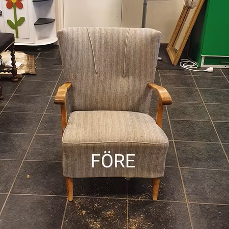 Fåtöljer "Renoveringsuppdrag"