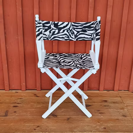 Regissörsstol "Zebra"