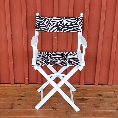 Regissörsstol "Zebra"